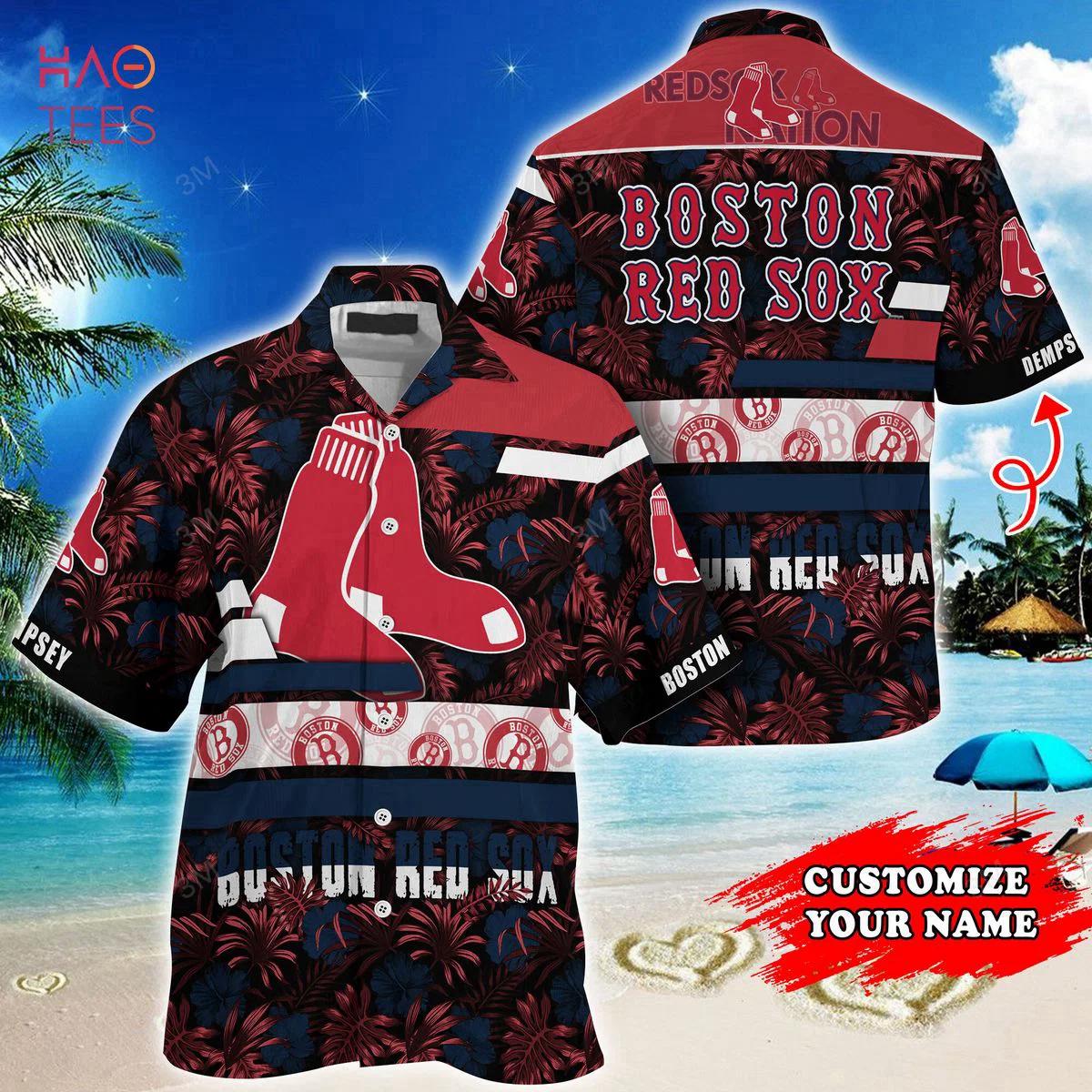 Boston red sox mlb-super hawaiian shirt summer trending 2023 fan made Hawaii Shirt