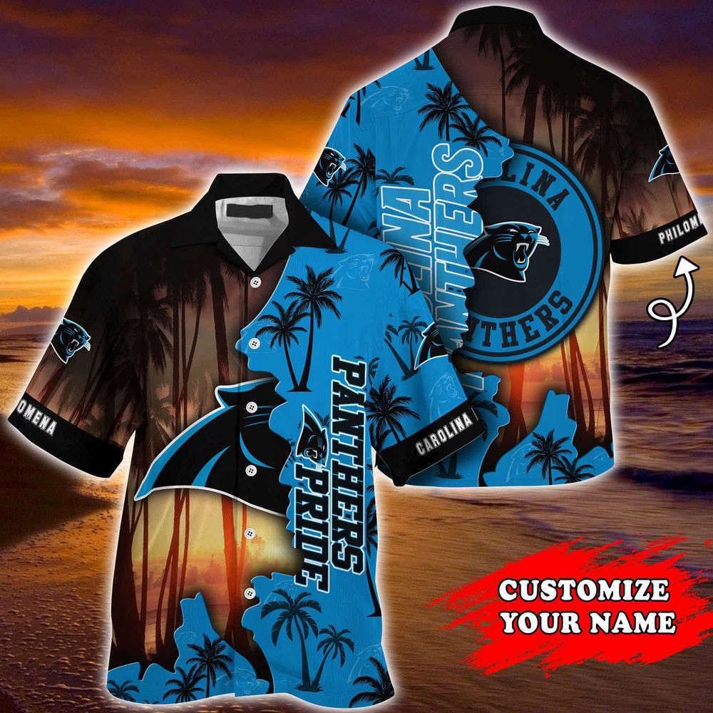 Carolina panthers nfl-customized summer hawaii shirt for sports enthusiasts Hawaii Shirt