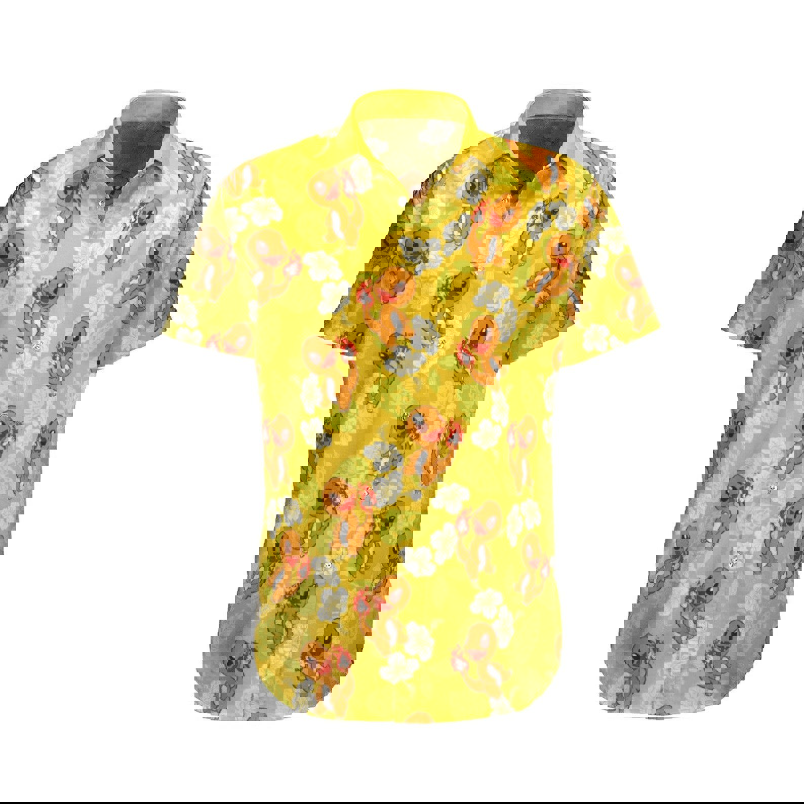 Charmander pokemon hawaiian shirt Hawaii Shirt Shorts & Flip Flops