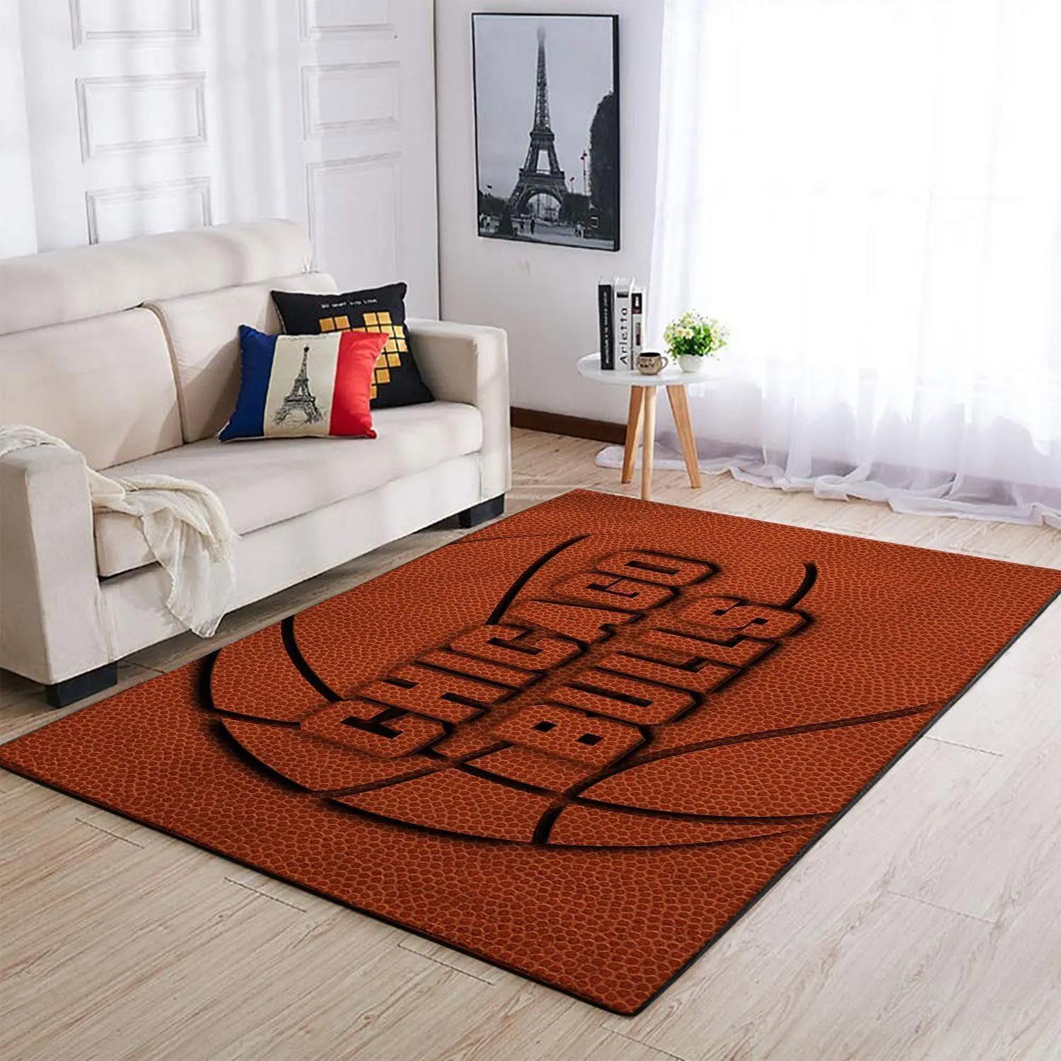 Chicago bulls area rug nba carpet living room rugs rug regtangle carpet v4629 Rectangle Rug
