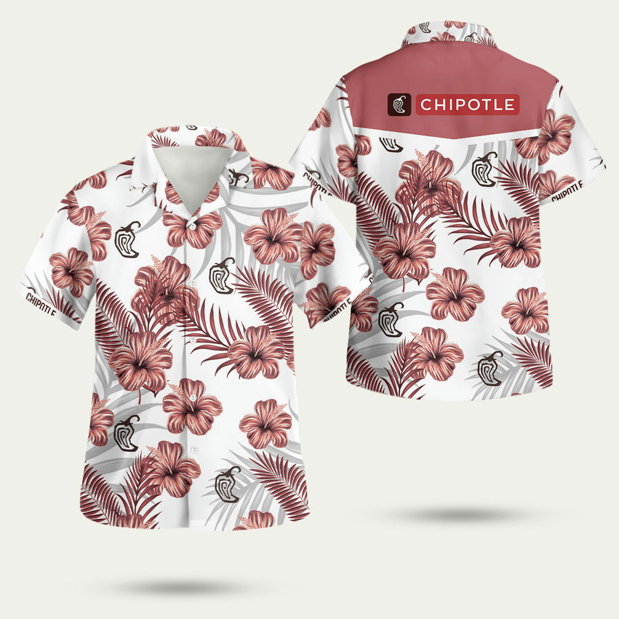 Chipotle tropical flower maria hawaiian shirt Hawaii Shirt Shorts & Flip Flops