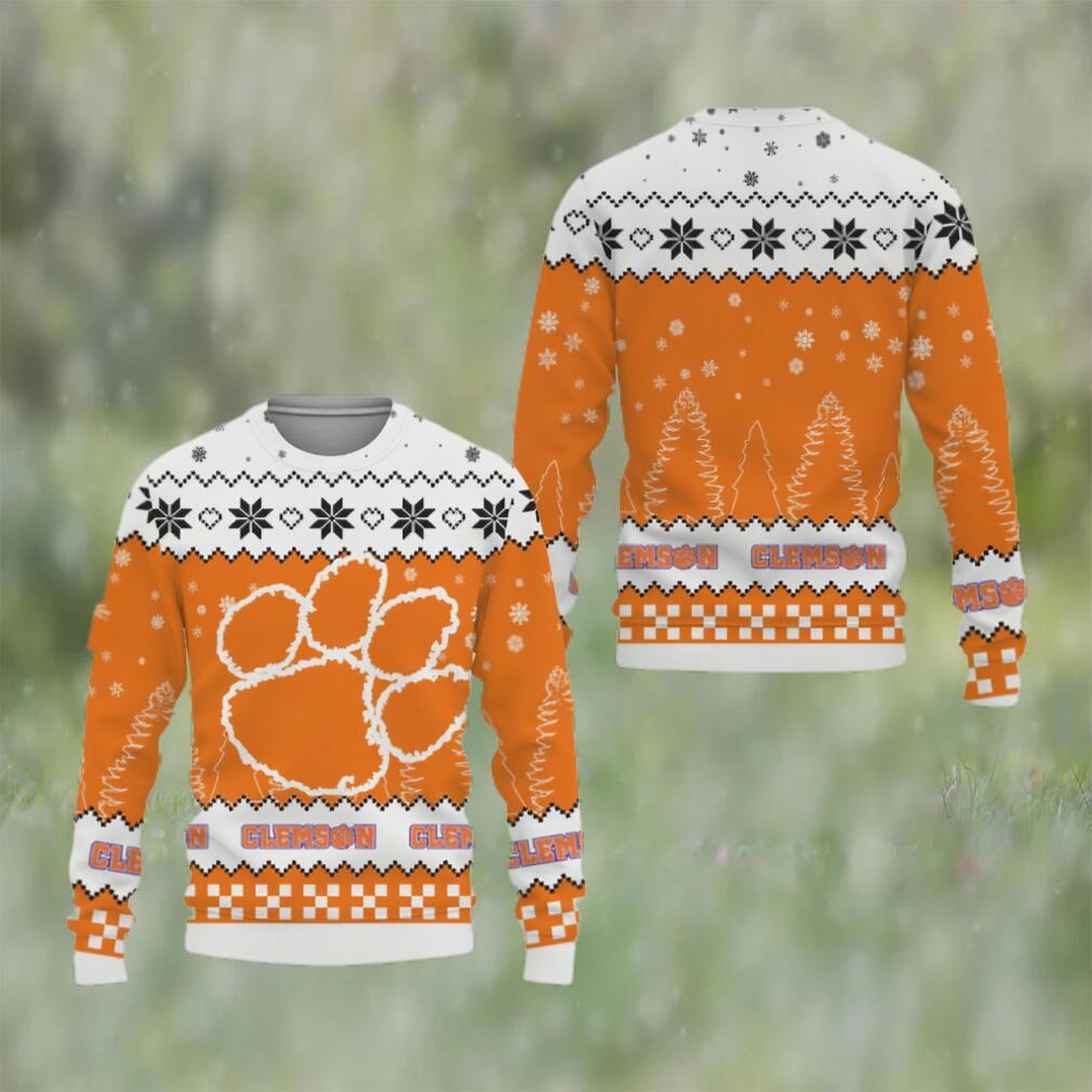 Clemson tigers ugly christmas sweater Christmas Ugly Sweater