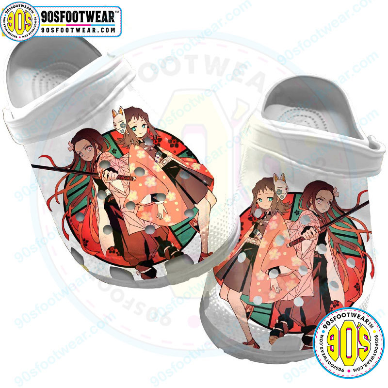 Crocs outfit - demon slayer crocs makomo and nezuko in demon slayer anime clog shoes - 575 Crocs Outfit