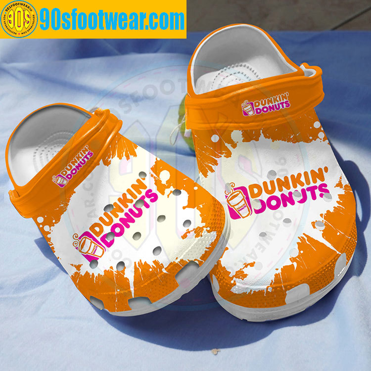 Crocs outfit - dunkin donuts crocs paint drops custom classic clog - 652 Crocs Outfit