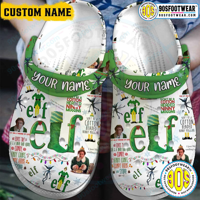Crocs outfit - elf personalized crocs funny elf movie custom clog shoes - 678 Crocs Outfit