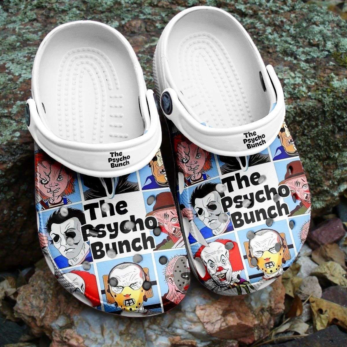 Crocs outfit - halloween the psycho bunch top killer characters horror movie crocs crocband clogs - 1117 Crocs Outfit