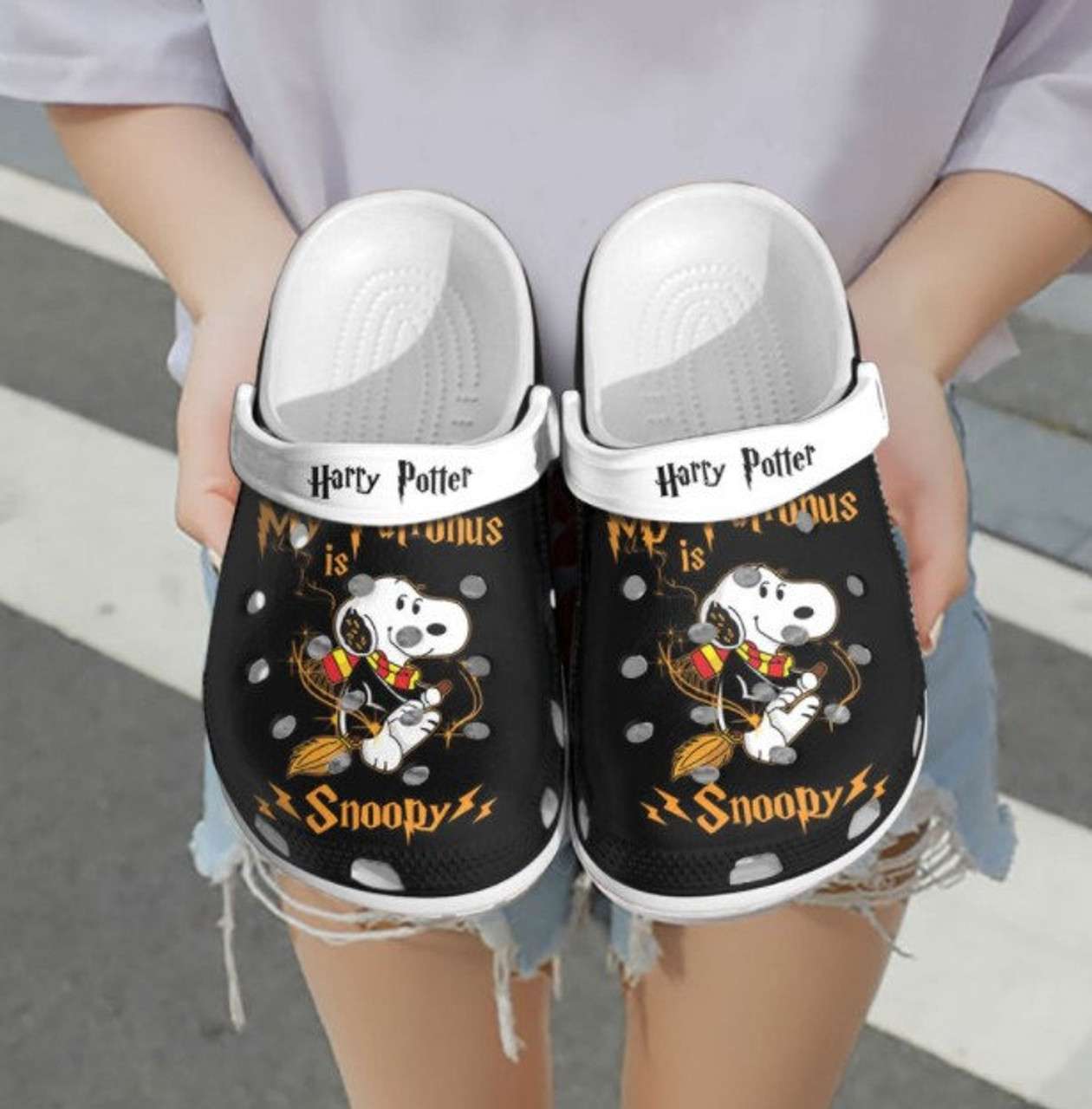 Crocs outfit - harry potter snoopy crocs clogs crocband shoes - 1187 Crocs Outfit