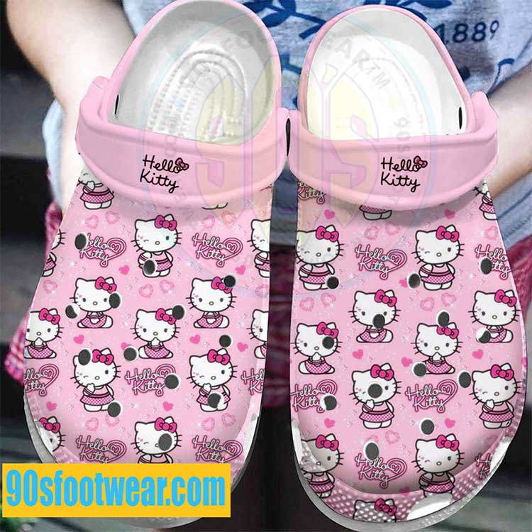 Crocs outfit - hello kitty crocs – hello kitty pattern in pink crocband clog shoes - 1208 Crocs Outfit