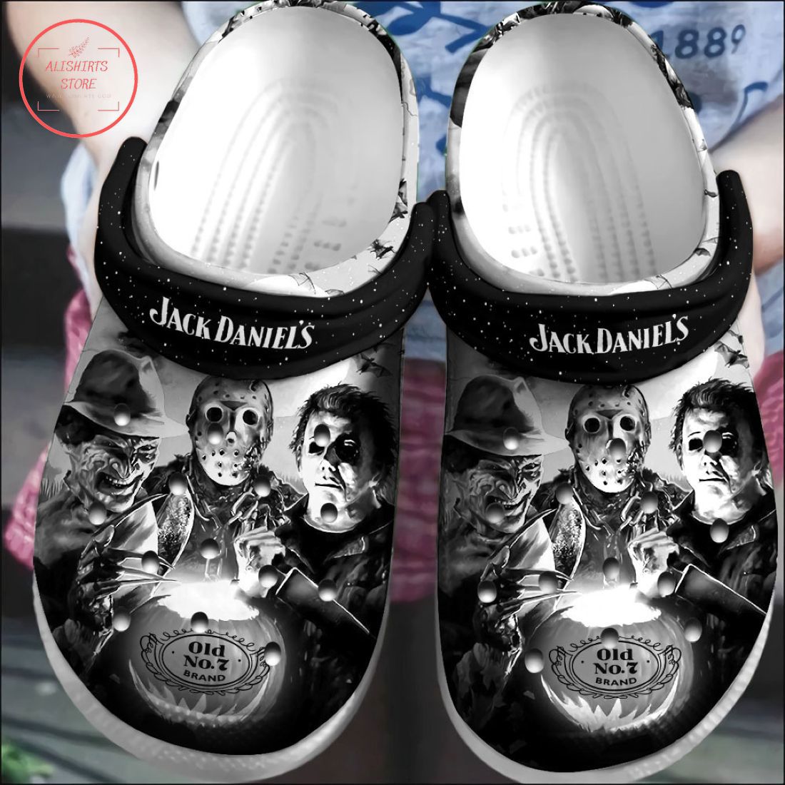 Crocs outfit - jack daniels halloween movie characters crocs clogs crocband shoes - 1294 Crocs Outfit