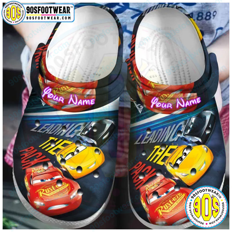 Crocs outfit - lightning mcqueen personalized crocs leading the pack pixar cars cartoon movie clog shoes - 1363 Crocs Outfit