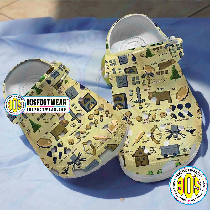 Crocs outfit - minecraft creeper crocs minecraft gamer items clog shoes - 1466 Crocs Outfit