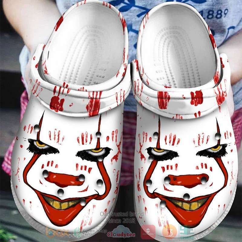 Crocs outfit - pennywise face it movie crocs crocband clogs shoes - 1606 Crocs Outfit
