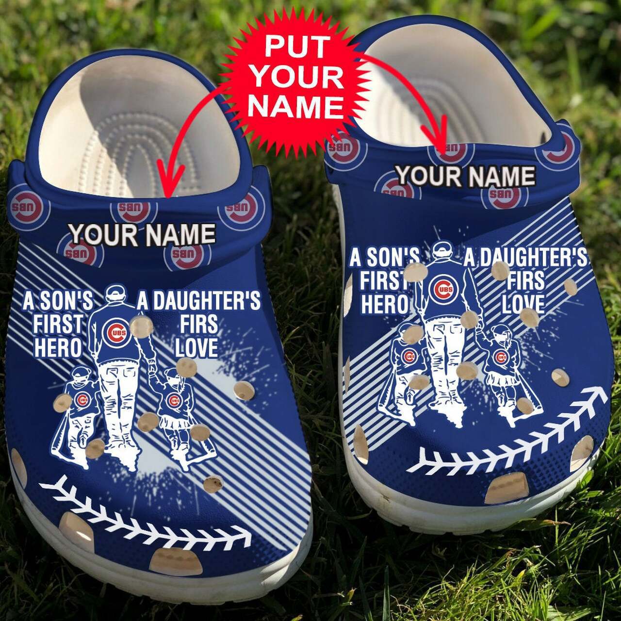 Crocs outfit - personalized crocs dad and son daughter mlb chicago cubs crocs crocband clogs - 1661 Crocs Outfit