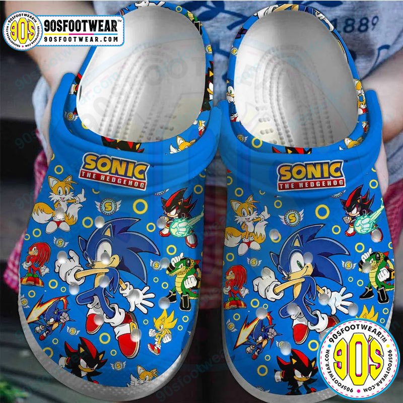 Crocs outfit - sonic crocs funny sonic the hedgehog game and movie clog shoes - 2022 Crocs Outfit