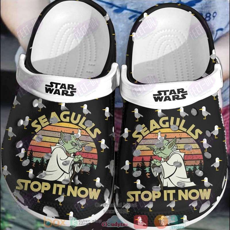 Crocs outfit - star wars seagulls stop it now yoda crocs crocband clogs shoes - 2086 Crocs Outfit