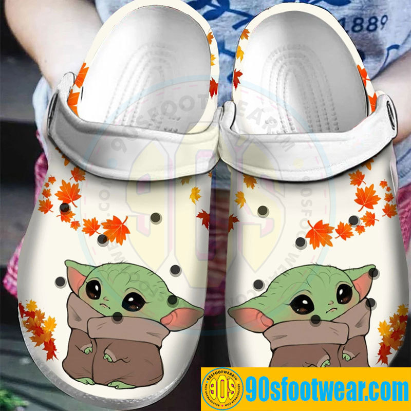Crocs outfit - thanksgiving crocs lovely baby yoda fall leaves classic clogs - 2191 Crocs Outfit