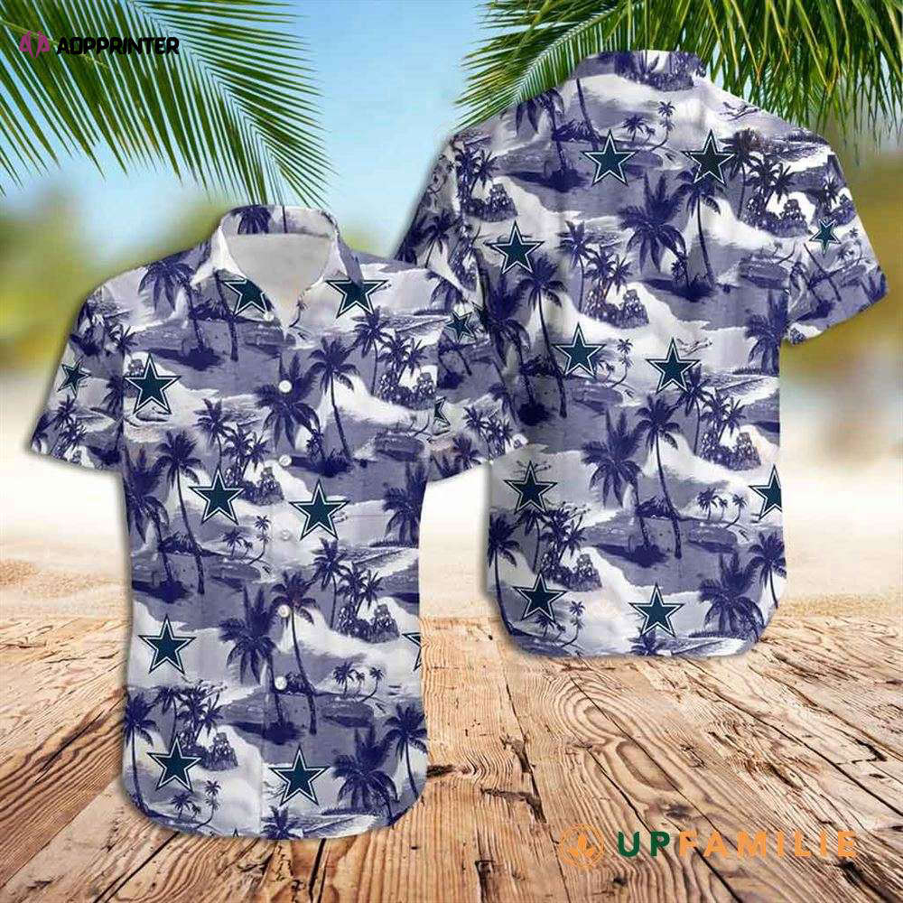 Dallas hawaiian shirt nfl dallas cowboys coconut tree best hawaiian shirts Hawaii Shirt