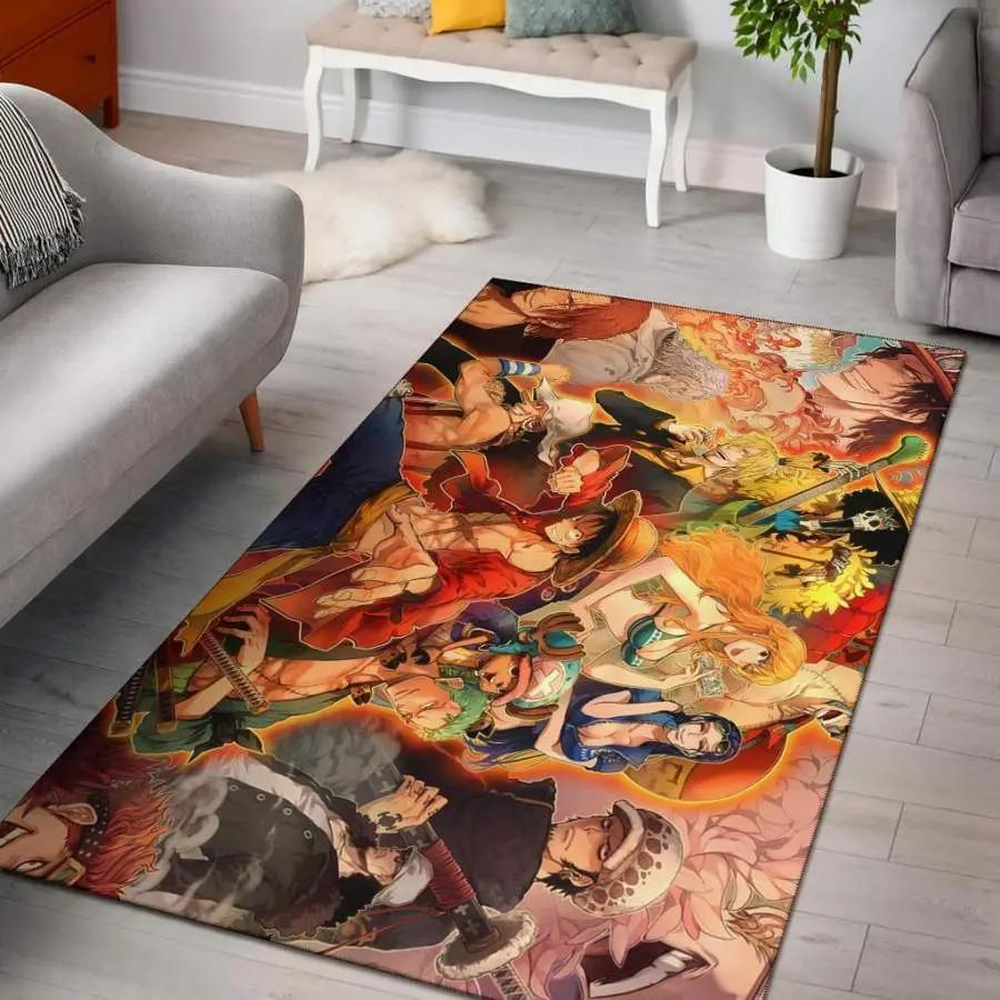 Diamond colorful pattern print area rug living room rug home decor Rectangle Rug