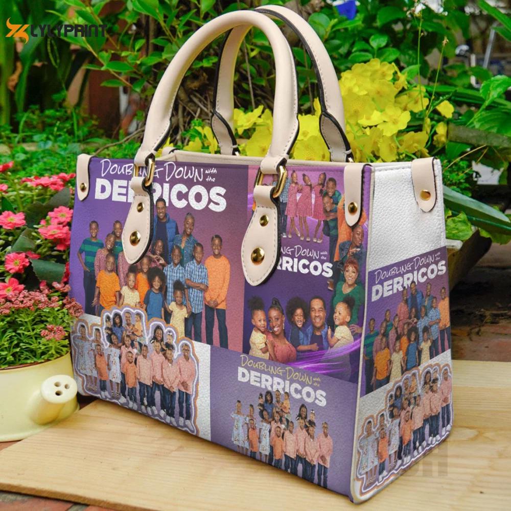 Doubling down with the derricos  leather bag for women gift 1628 Women Leather Hand Bag
