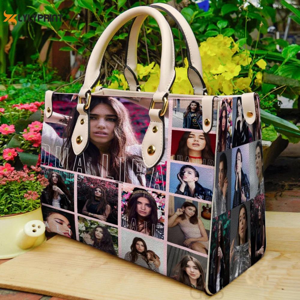 Dua lipa leather bag for women gift 1820 Women Leather Hand Bag