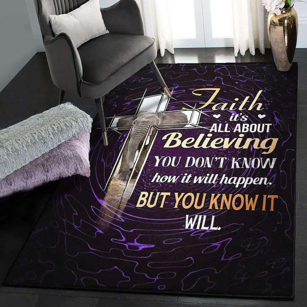 Elephant area rugs for living room, elephant rug Rectangle Rug