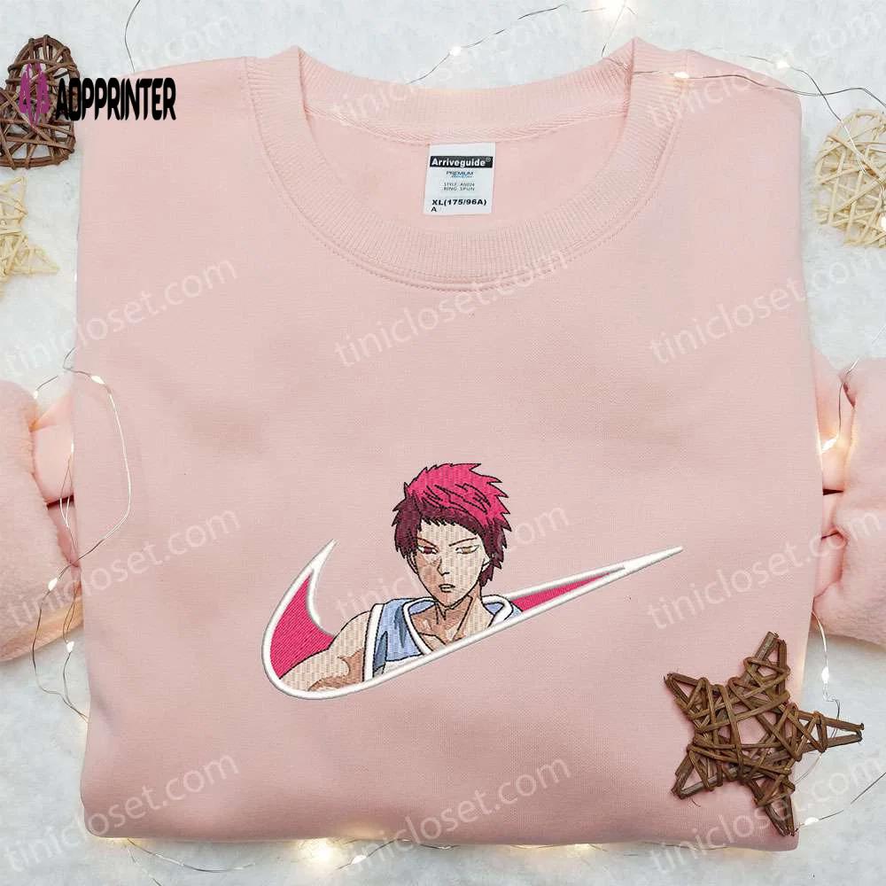 Exclusive seijuro akashi x nike anime shirt kuroko no basuke sweatshirt & custom hoodie Embroidered Shirt