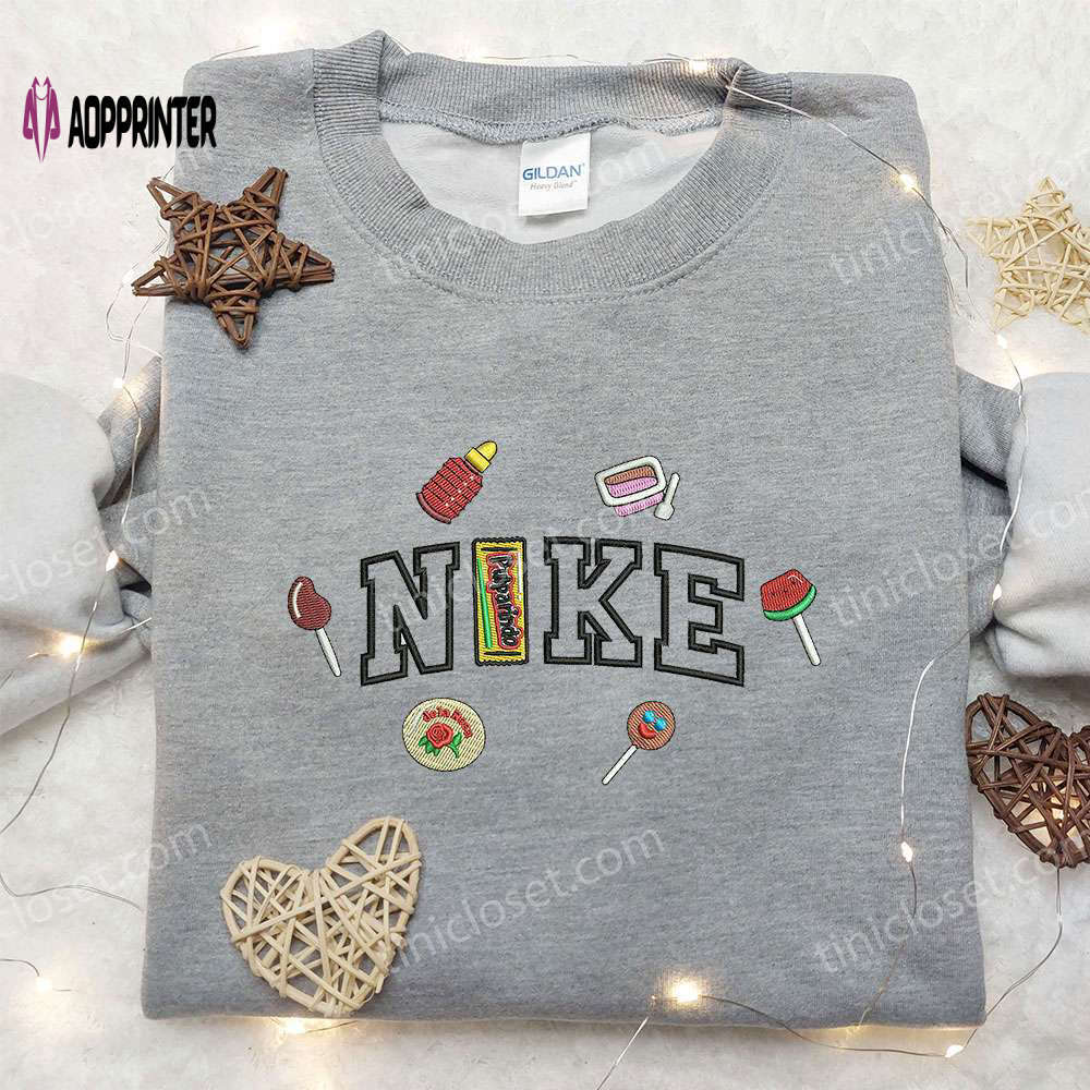 Foods x nike embroidered shirt: favorite food inspired apparel Embroidered Shirt