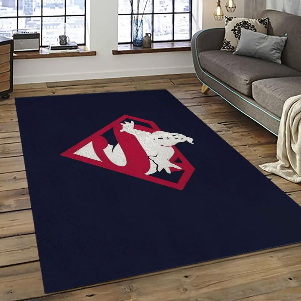 Ghostbusters supernatural comedy film movie carpet area rug home decor halloween gift best present for friends gbs5 Rectangle Rug