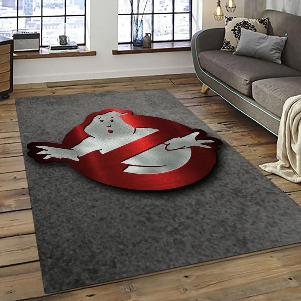 Ghostbusters supernatural comedy film movie carpet area rug home decor halloween gift best present for friends gbs7 Rectangle Rug