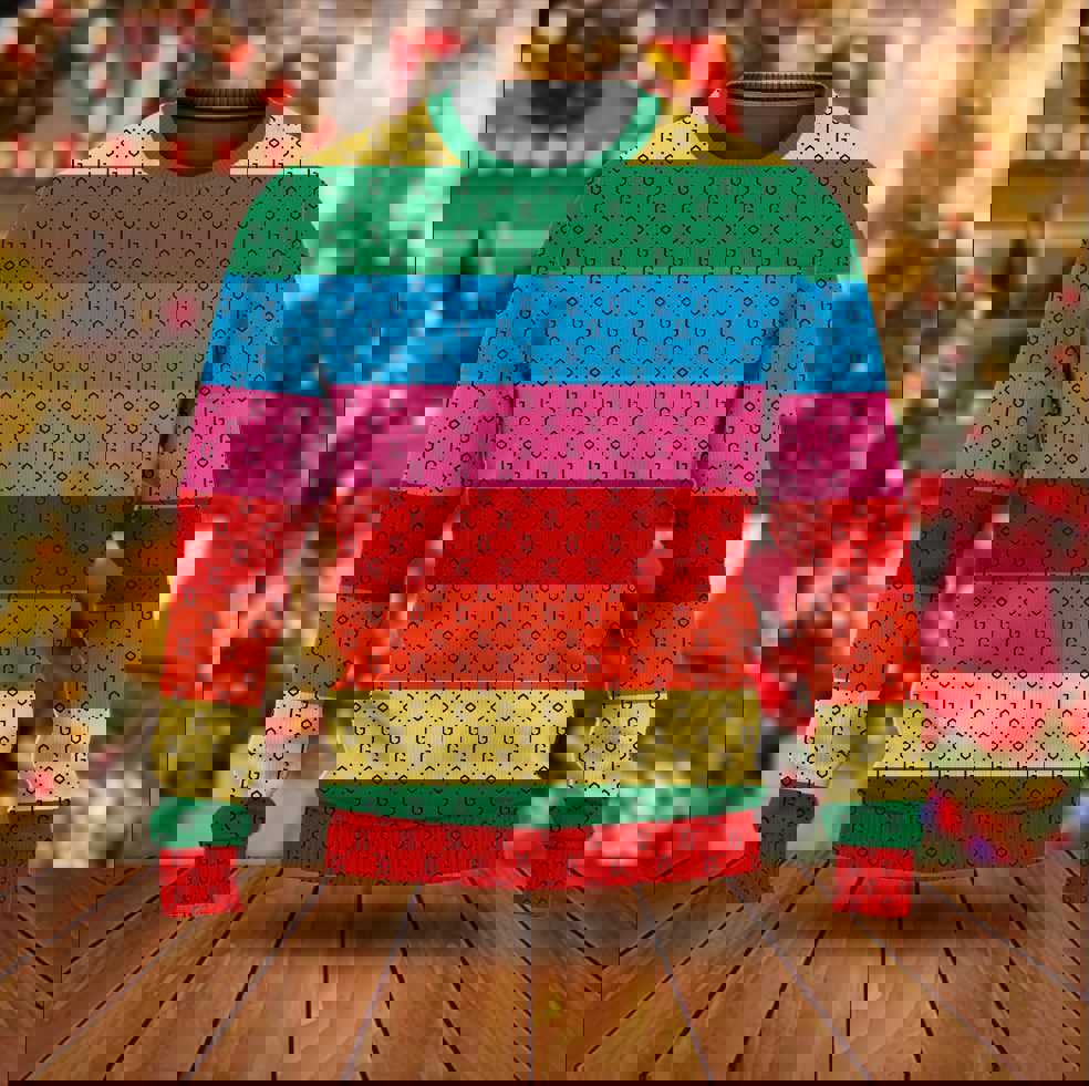 Gucci luxury ugly christmas sweater ucs1045 Christmas Ugly Sweater