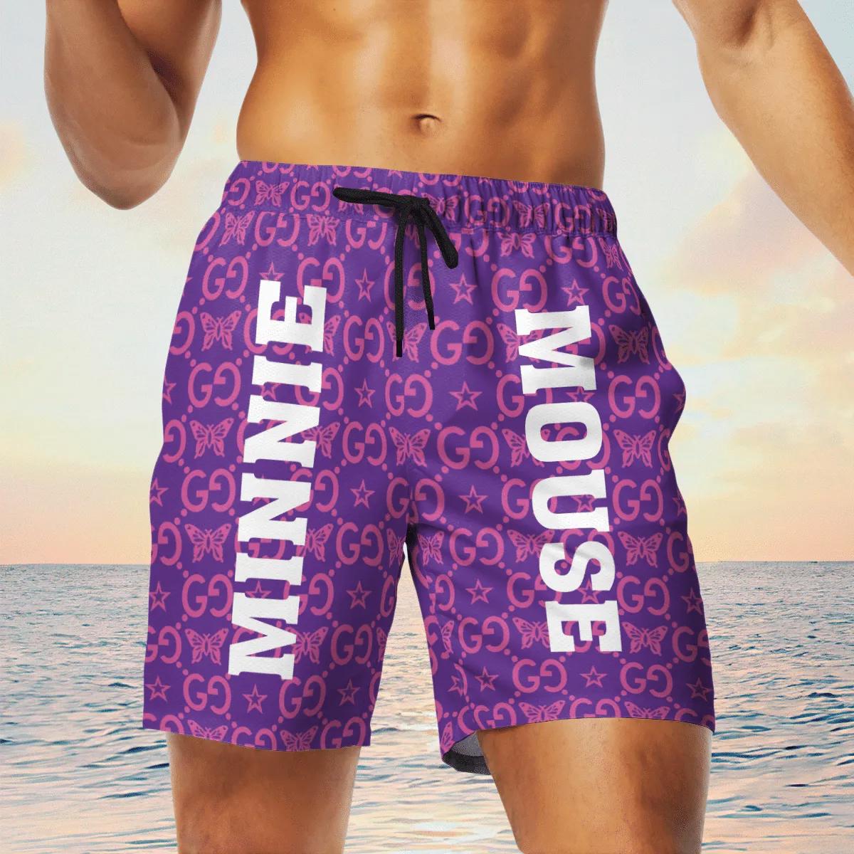 Gucci minnie mouse luxury brand premium fashion shorts for men luxury summer outfit trending 2023 67 Shorts For Ment