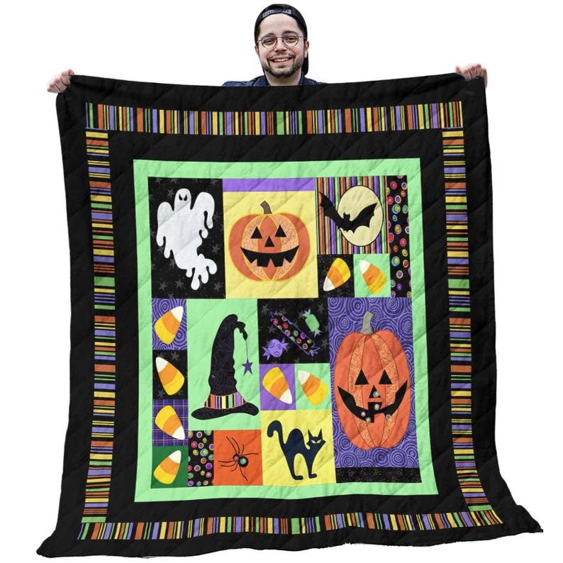 Halloween decorations halloween cl1406110 quilt blanket Quilt Blanket