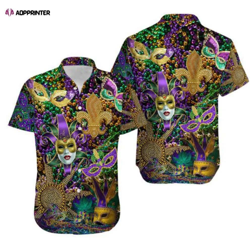 Happy mardi gras hawaiian shirt Hawaii Shirt