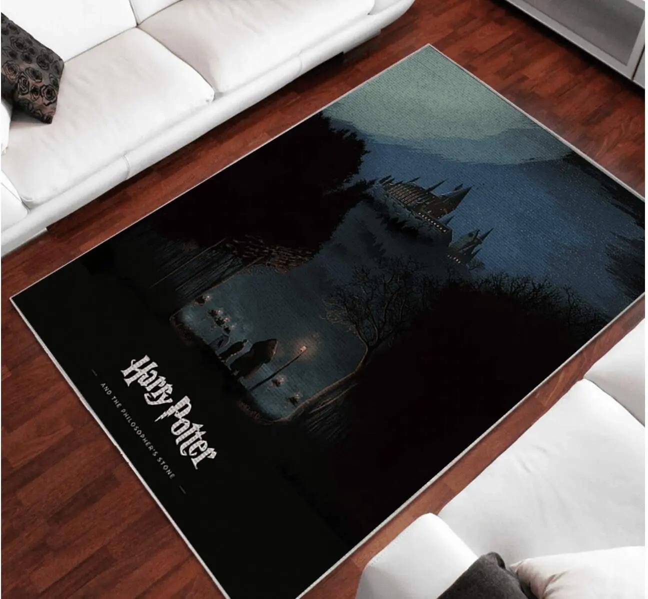 Harry potter living room rug home decor carpet rug living room 20030359 Rectangle Rug