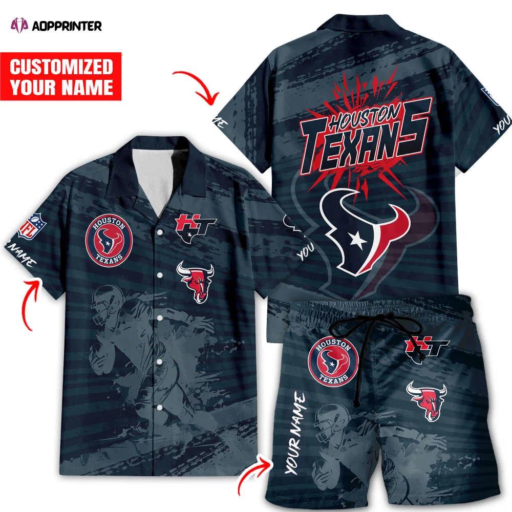 Houston texans hawaiian shirt gift men women gift men women full set 2 Hawaii Shirt