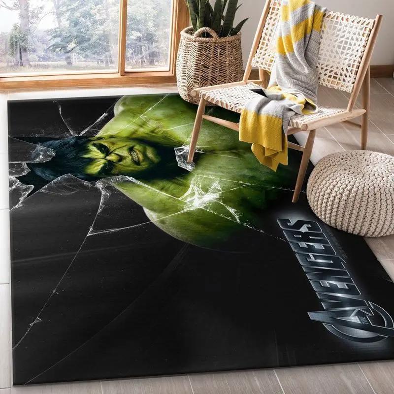 Hulk avenger movie 1 area rug living room and bed room rug rug regtangle Rectangle Rug