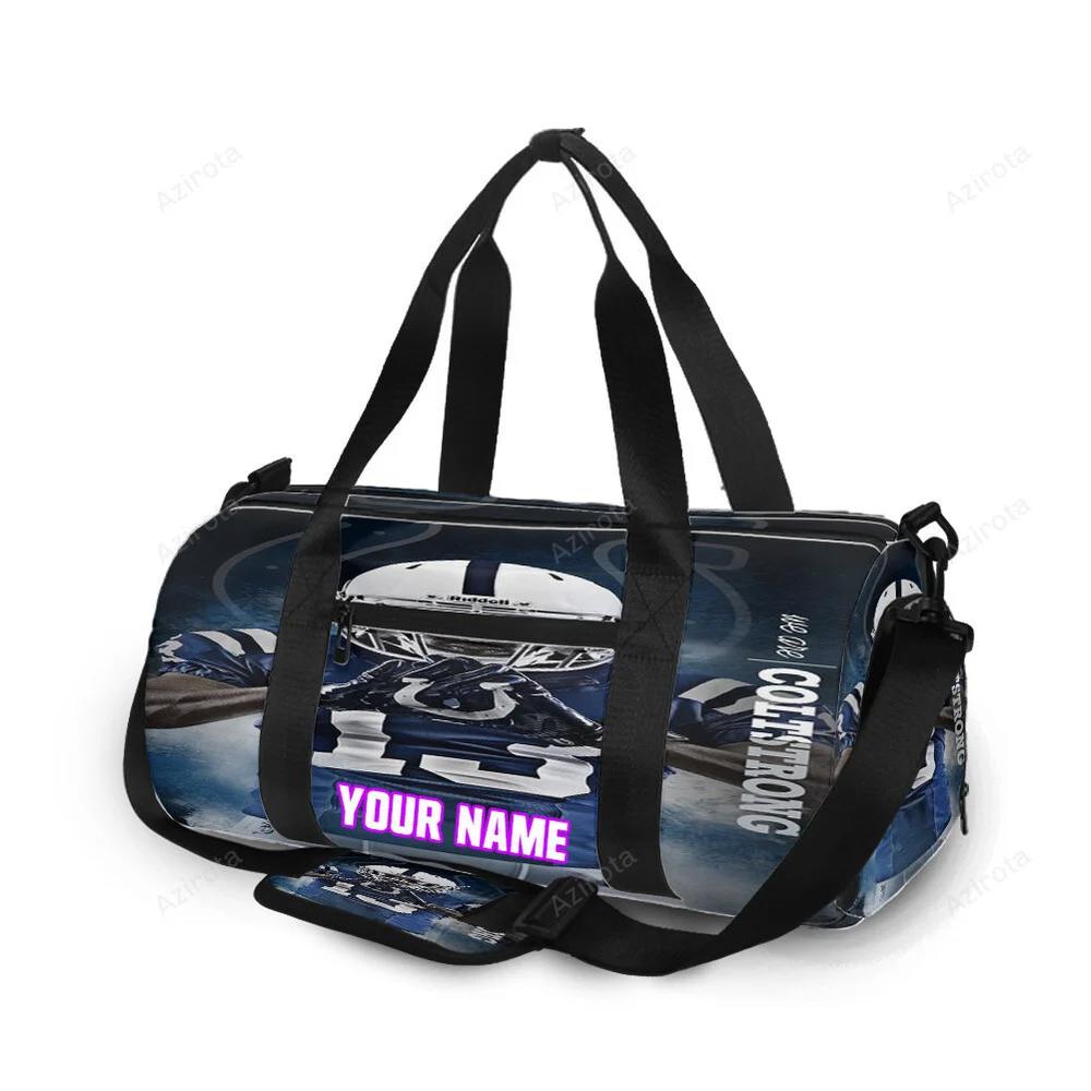 Indianapolis colts ty hilton3 personalized name travel bag gym bag 1356 Travel Bag