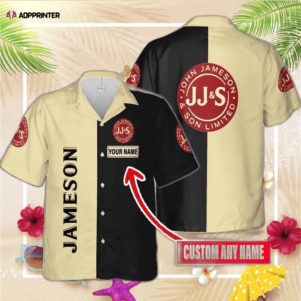 Jameson irish whiskey custom name hawaiian shirt best gift for men and women fans Hawaii Shirt