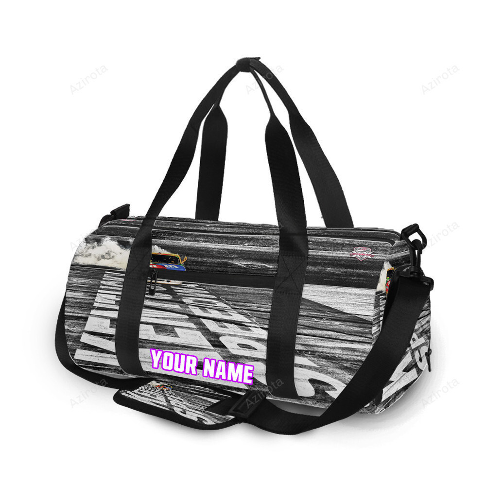 Joe gibbs racing car1 personalized name travel bag gym bag 653 Travel Bag