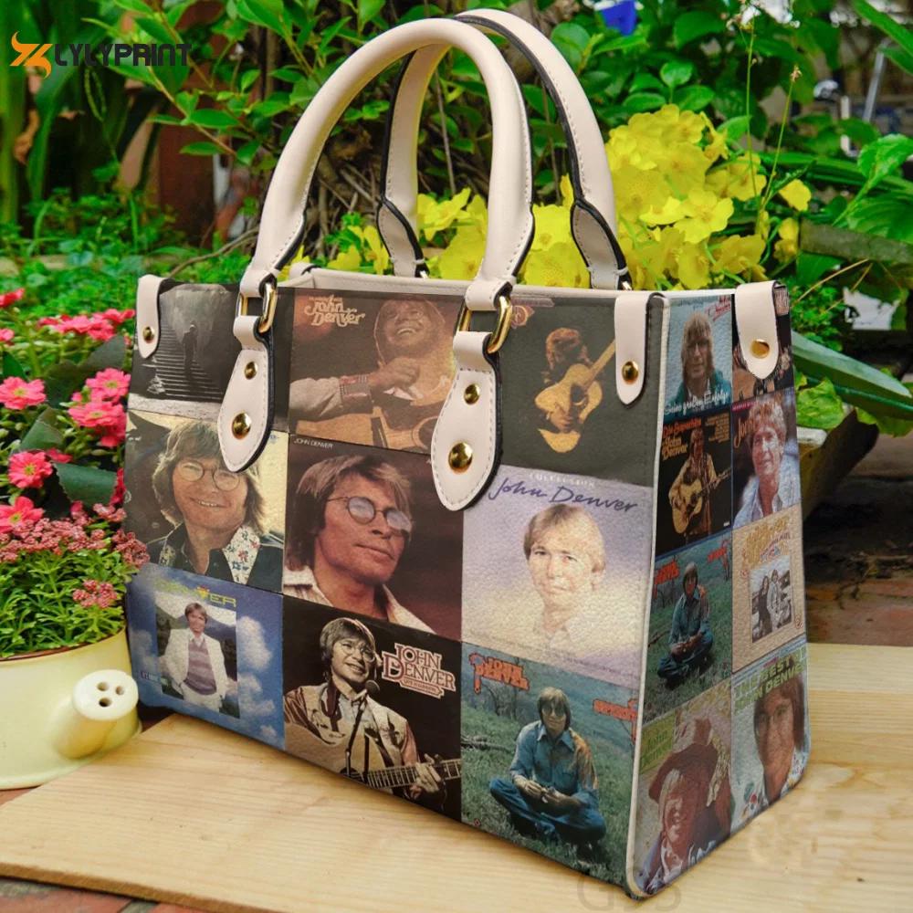 John denver leather bag g95 1385 Women Leather Hand Bag