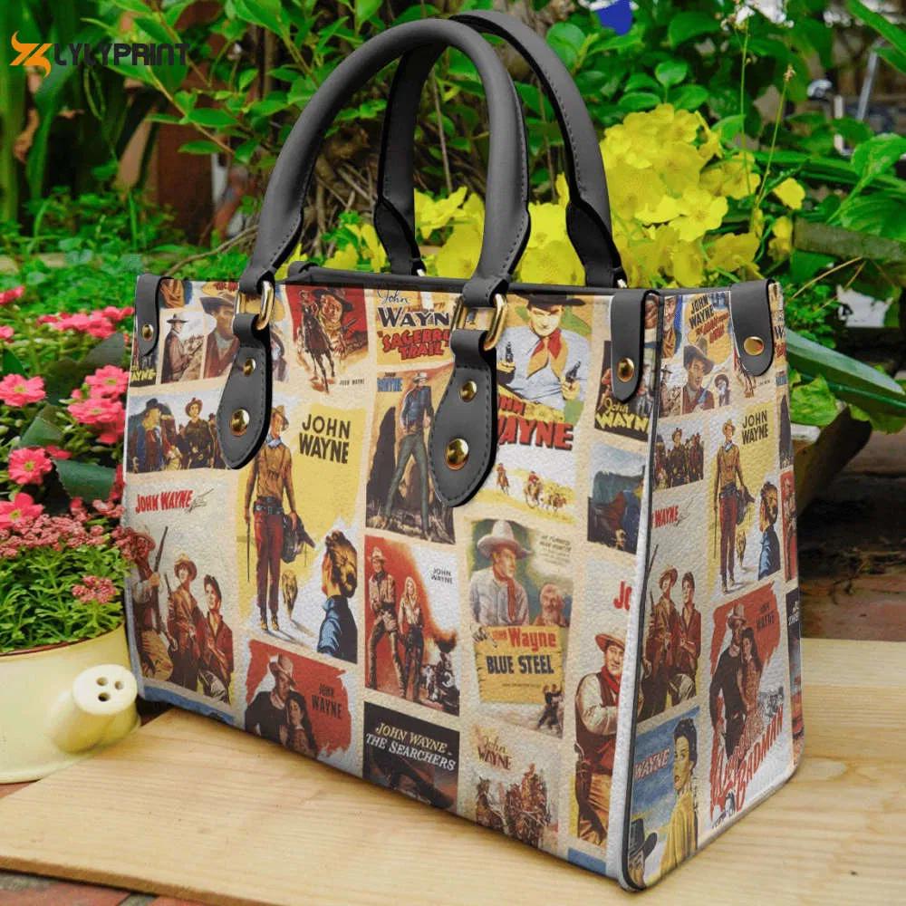 John wayne leather bag for women gift 1002 Women Leather Hand Bag