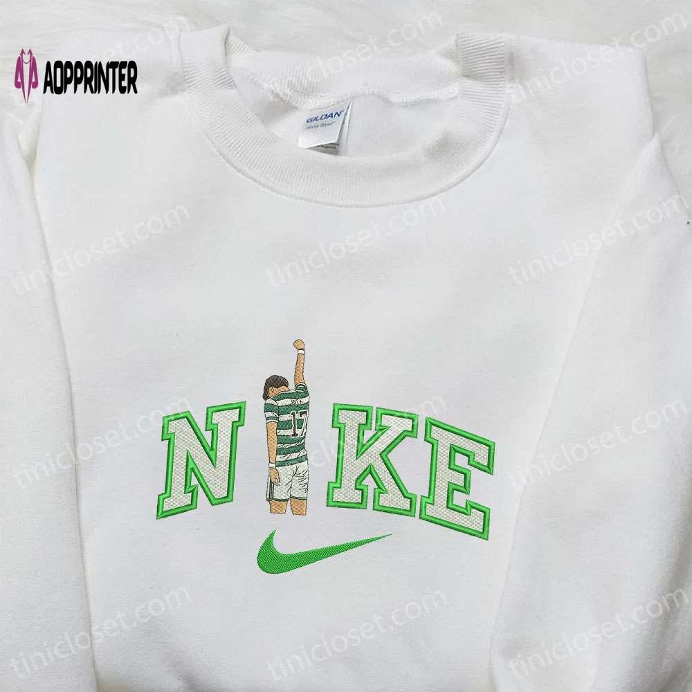 Jota 17 x nike embroidered tshirt – best gift for him nike inspired shirt Embroidered Shirt