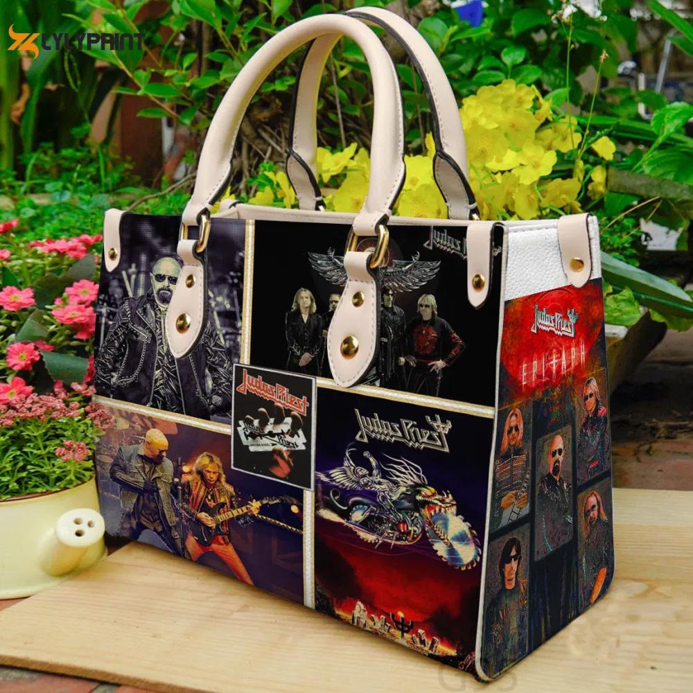 Judas priest leather hand bag gift for women’s day gift for women s day – stylish & trendy g95 3611 Women Leather Hand Bag