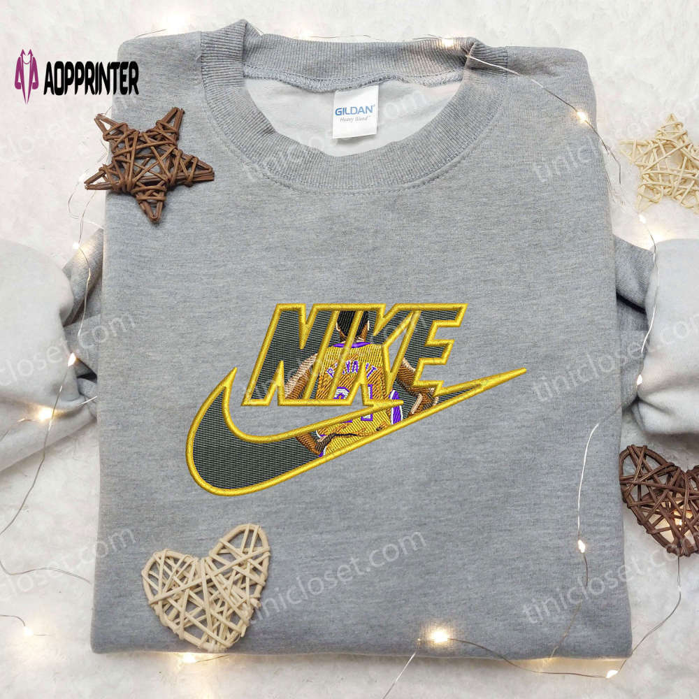 Kobe bryan x nike embroidered shirt – custom nba sport tee Embroidered Shirt