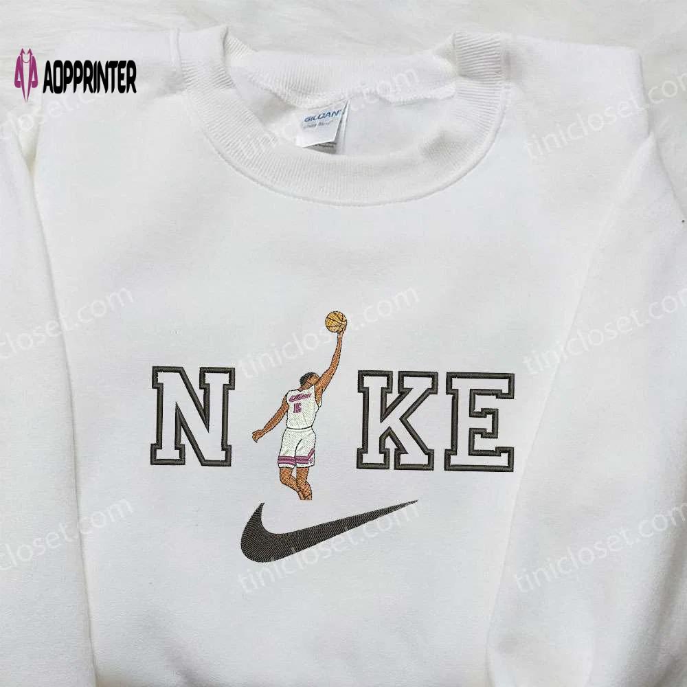Kobe bryant x nike embroidered shirt – lakers nba inspired apparel Embroidered Shirt