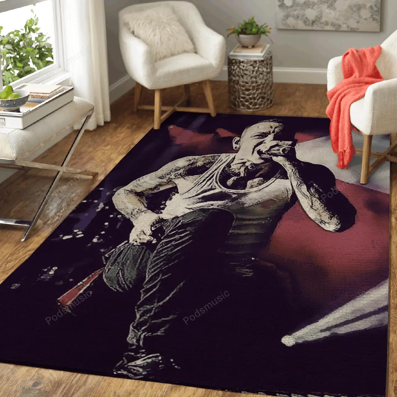 Lonkin park 180 music art for fans area rug living room carpet rug regtangle carpet floor decor home decor Rectangle Rug