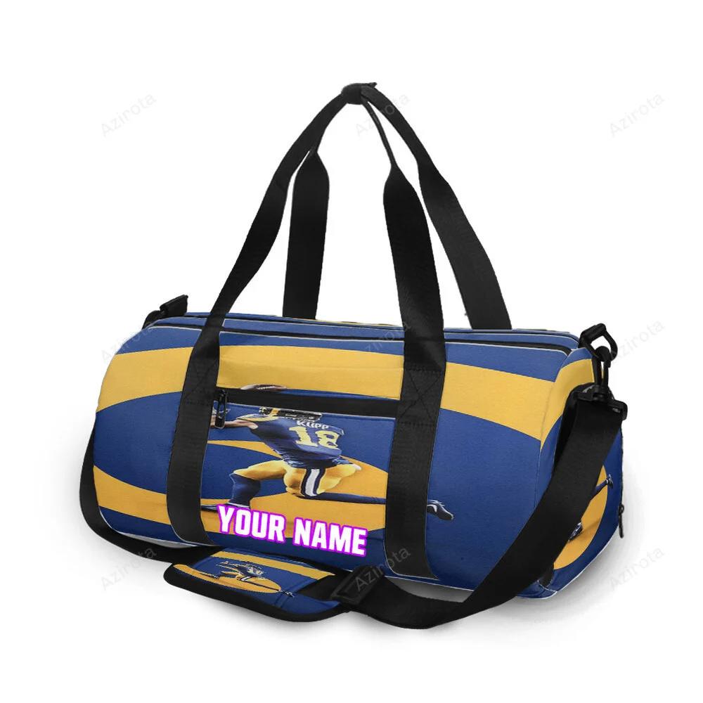 Los angeles rams cooper kupp2 personalized name travel bag gym bag 1722 Travel Bag