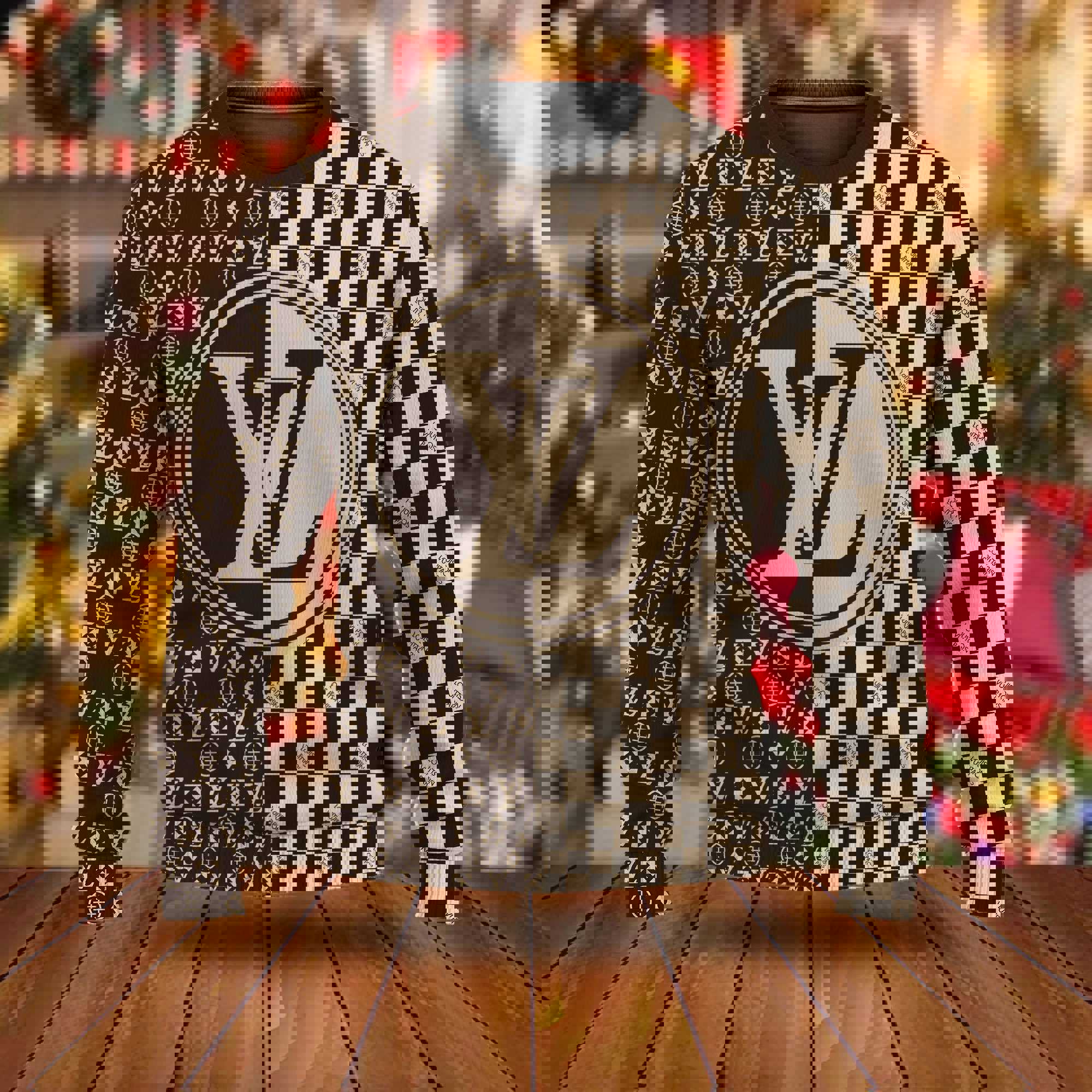 Louis vuitton luxury ugly christmas sweater ucs1061 Christmas Ugly Sweater