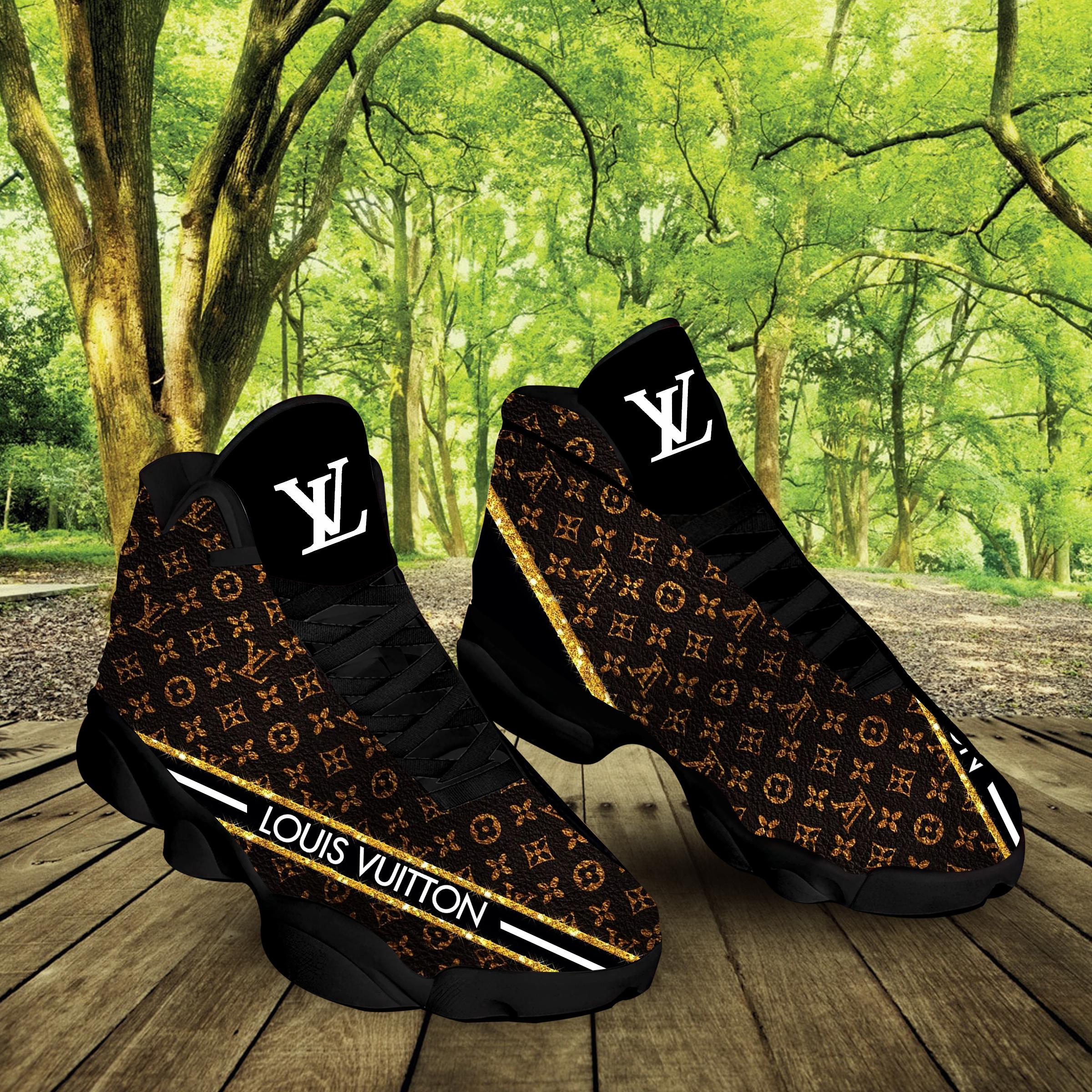 Louis vuittons Air Jordan 13 Full Size Sneakers For Fans Gifts For Men Women Shoes
