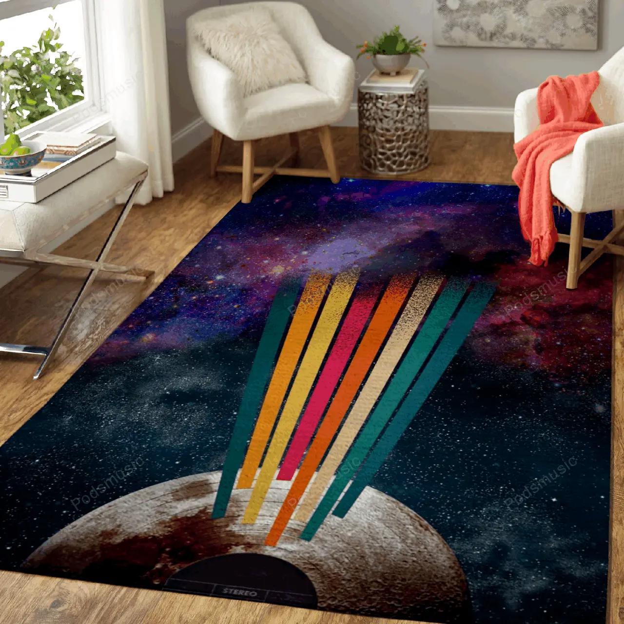 Lunar music sweet symphonies art for fans area rug living room carpet rug regtangle carpet floor decor home decor Rectangle Rug